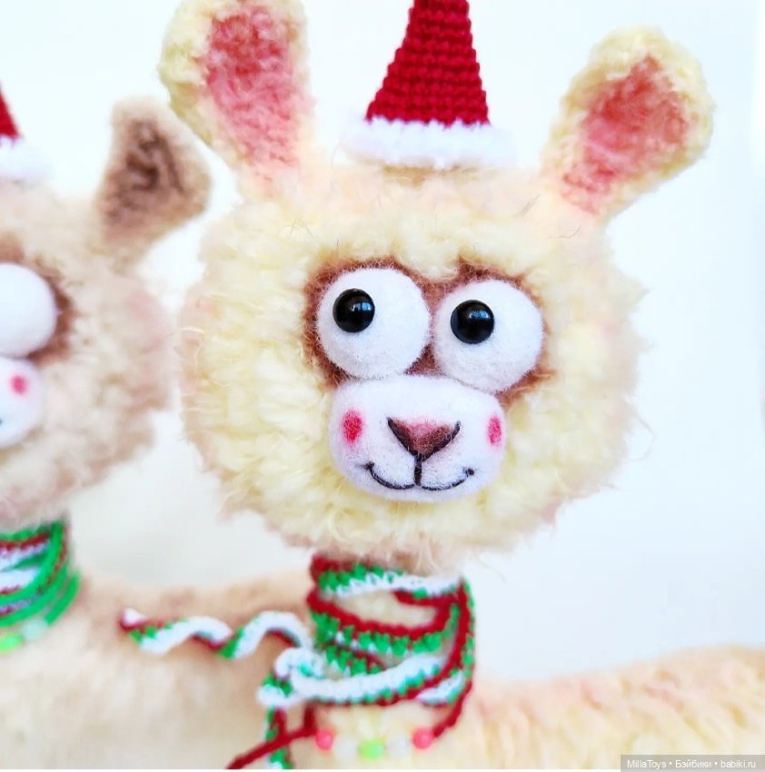 КрейзиЛамы Новогодние 🦙🤪 — Вязаные игрушки и амигуруми: крючком (фото 4)
