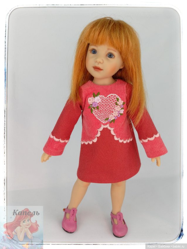 Одеваем куколок Heidi Plusczok 26-28 см