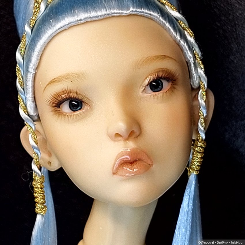 Ювелирный парик Ot Mnogolet . Кокон цвета льда (фото 10)