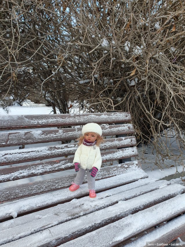 Прогулка по заснеженному городу