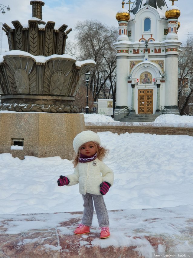 Прогулка по заснеженному городу (фото 7)