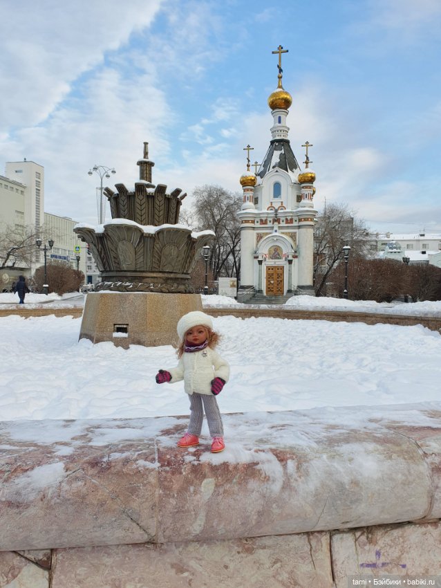 Прогулка по заснеженному городу (фото 3)