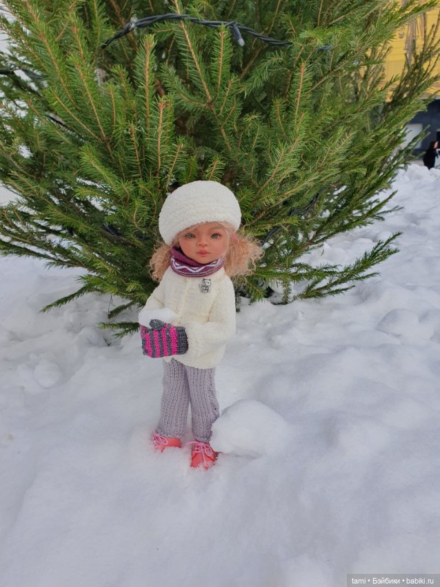 Прогулка по заснеженному городу