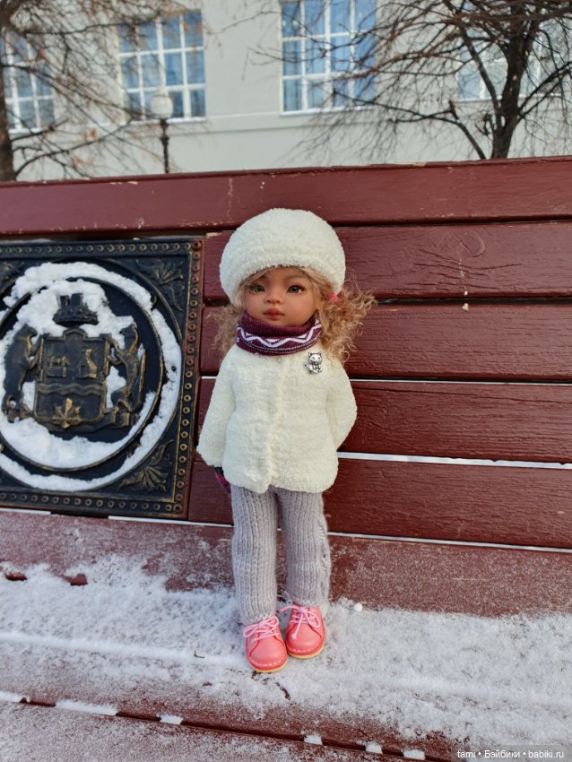 Прогулка по заснеженному городу