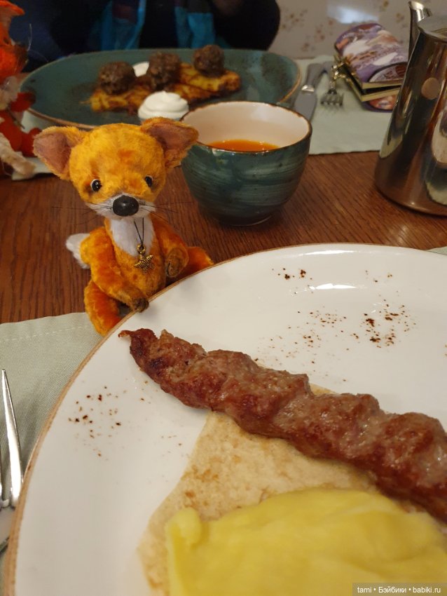 Два рыжих друга — Домашние фото авторских игрушек: Тедди