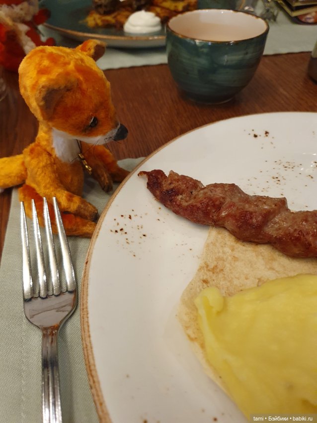 Два рыжих друга — Домашние фото авторских игрушек: Тедди