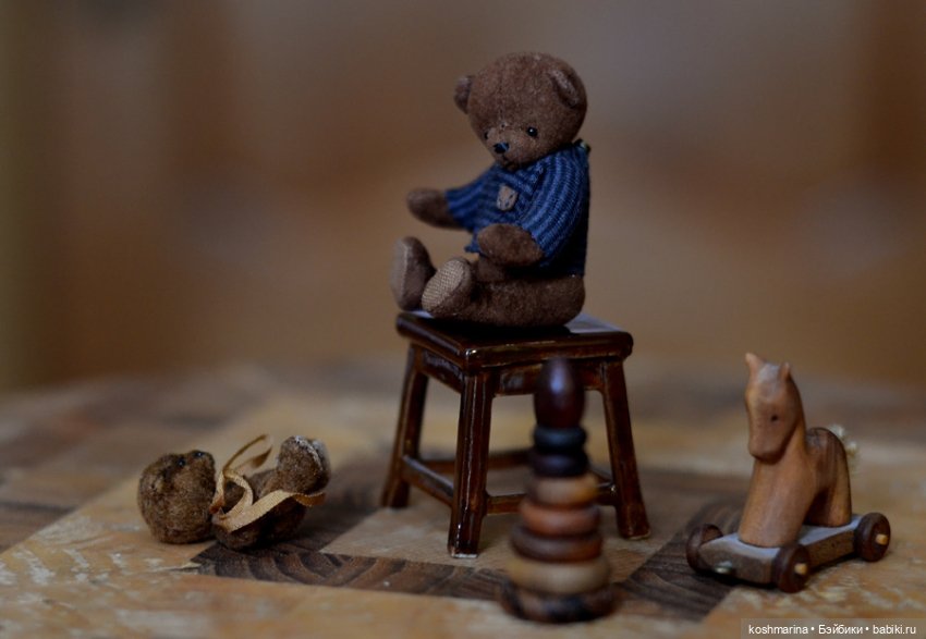 Игрушки играют в игрушки — Авторские мишки Тедди и друзья: фото