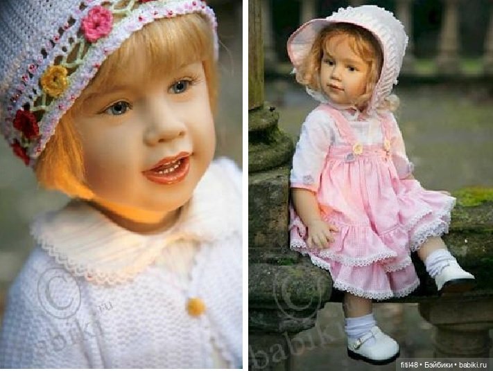 Удивительно живые куклы Сисилль Скилле