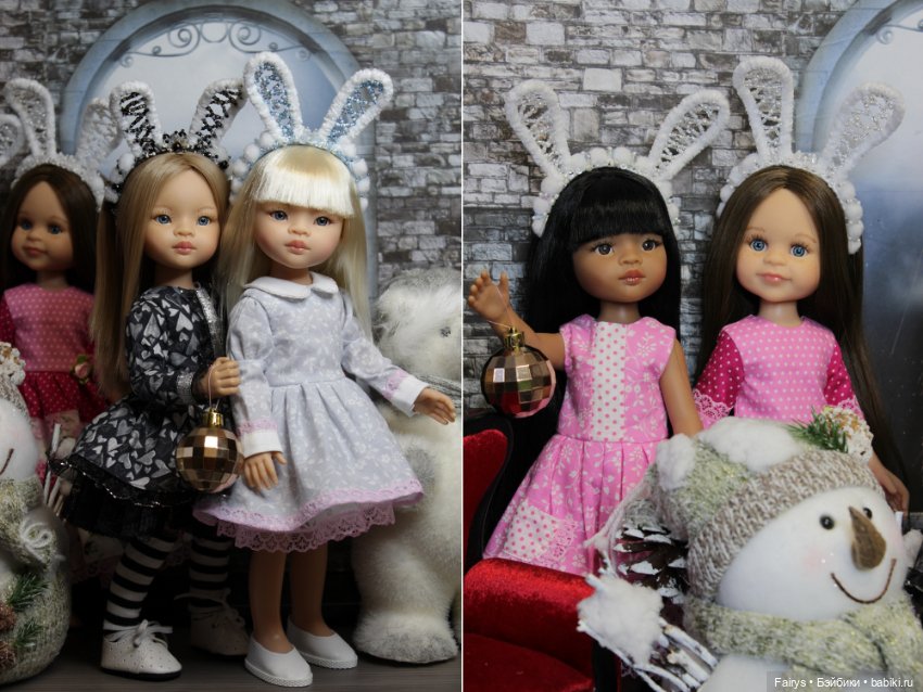 Предновогодние зайки — Куклы Paola Reina (Паола Рейна): новинки (фото 9)