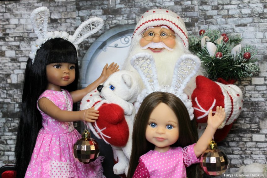 Предновогодние зайки — Куклы Paola Reina (Паола Рейна): новинки