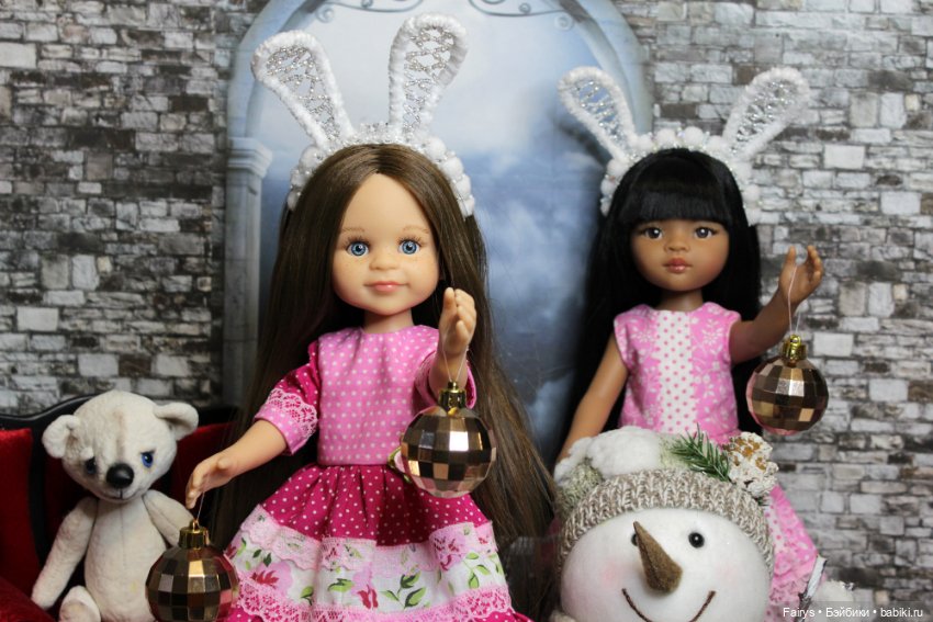 Предновогодние зайки — Куклы Paola Reina (Паола Рейна): новинки