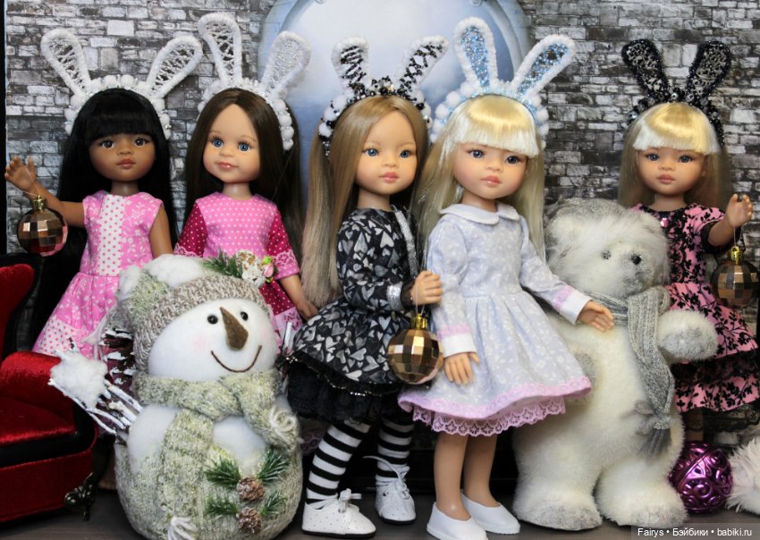 Предновогодние зайки — Куклы Paola Reina (Паола Рейна): новинки (фото 5)