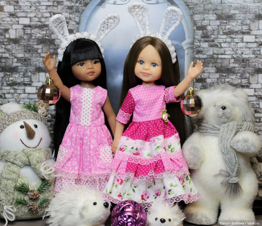 Предновогодние зайки — Куклы Paola Reina (Паола Рейна): новинки (фото 10)