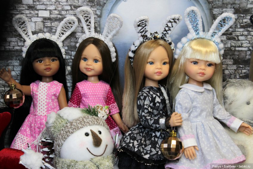 Предновогодние зайки — Куклы Paola Reina (Паола Рейна): новинки (фото 6)