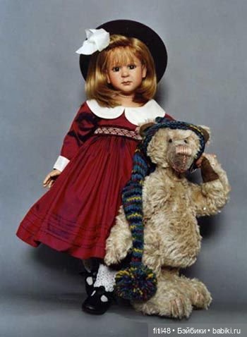 Авторские куклы Рут Треффейзен ( Ruth Treffeisen )