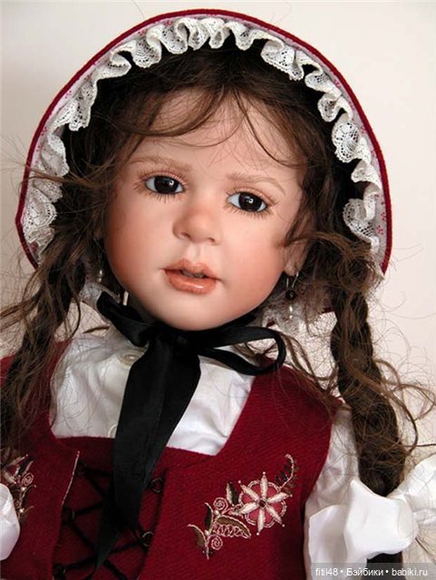 Авторские куклы Рут Треффейзен ( Ruth Treffeisen )