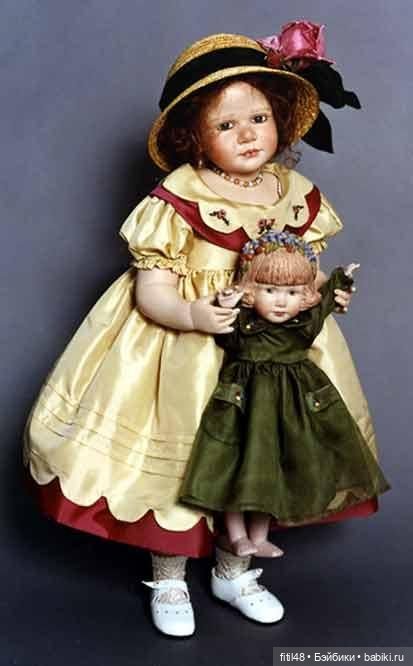 Авторские куклы Рут Треффейзен ( Ruth Treffeisen )