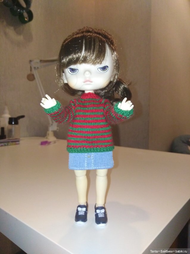 Тестирование пряжи — Одежда и обувь для кукол своими руками: фото (фото 7)