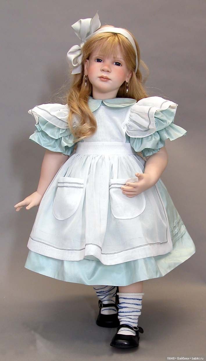 Авторские куклы Рут Треффейзен ( Ruth Treffeisen )