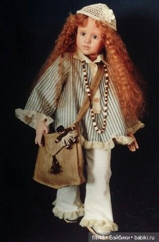 Авторские куклы Рут Треффейзен ( Ruth Treffeisen )