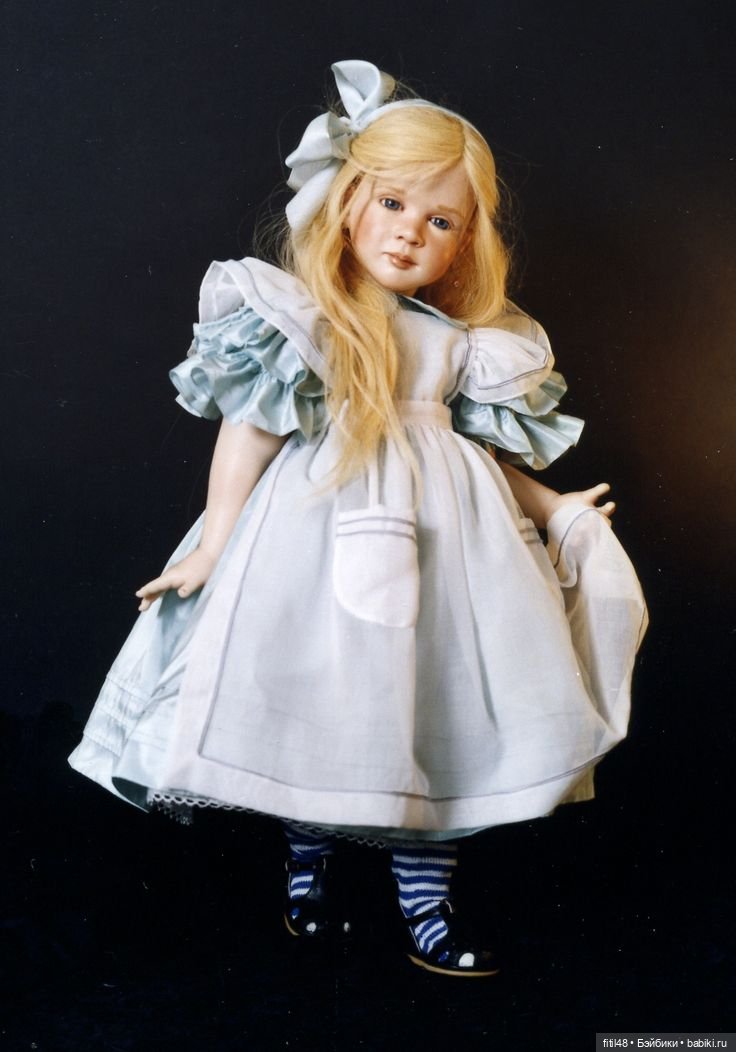 Авторские куклы Рут Треффейзен ( Ruth Treffeisen )