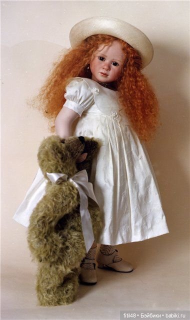 Авторские куклы Рут Треффейзен ( Ruth Treffeisen )