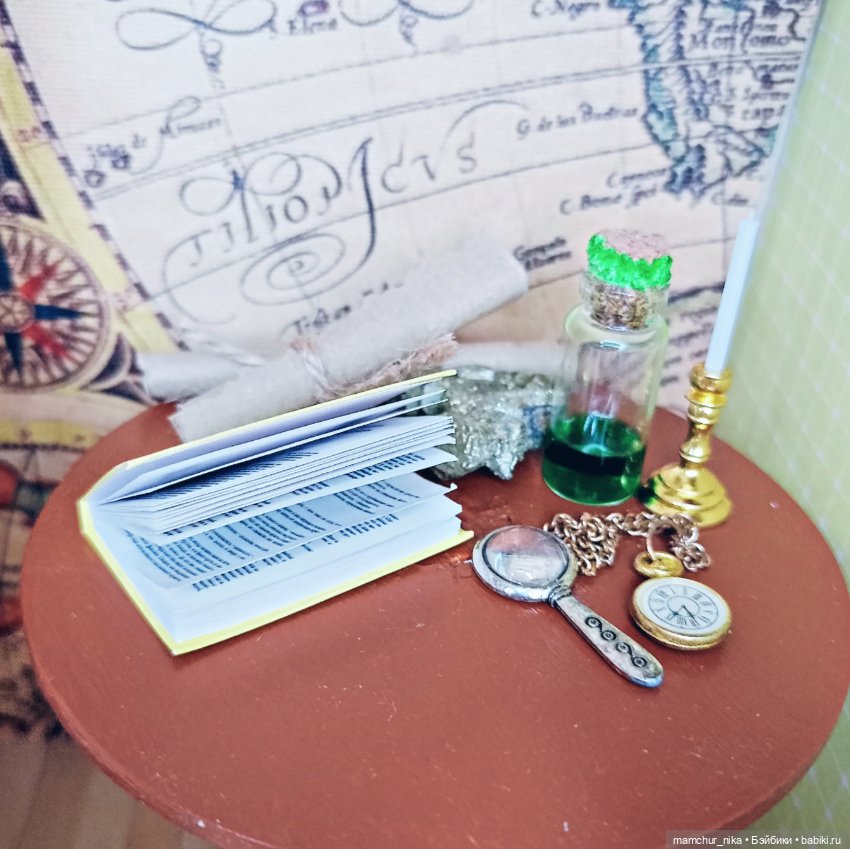 Кабинет Адриана — Румбоксы и кукольные интерьеры: фото (фото 3)