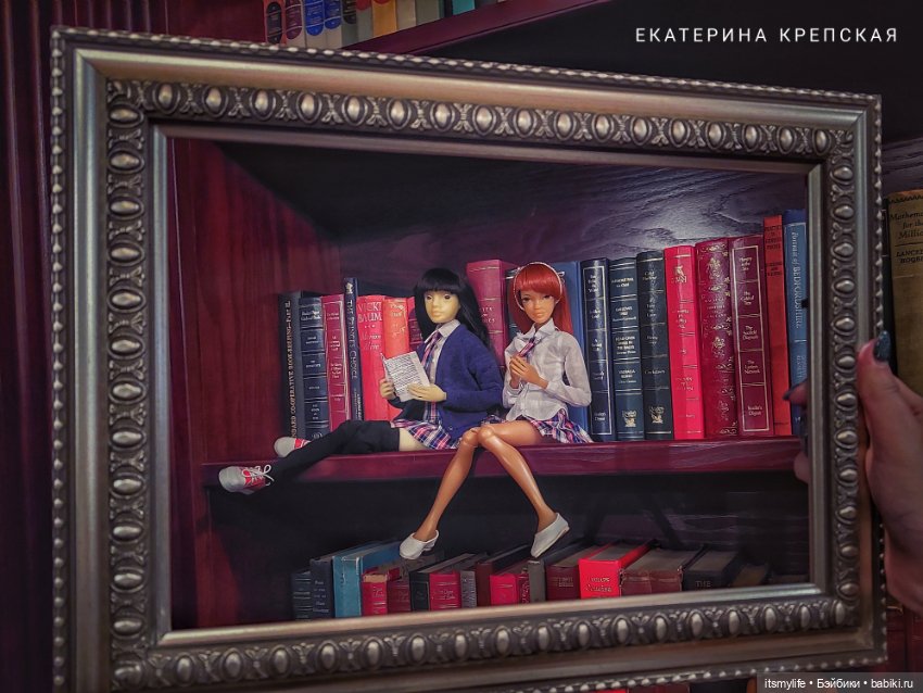 В библиотеке школы Миллвер Оакс (фото 10)