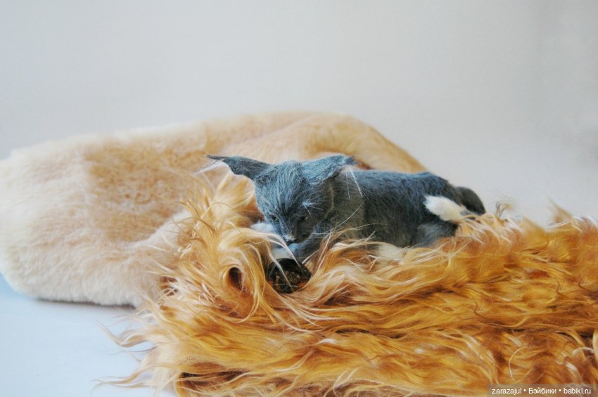 Усы, лапы и хвост - доделала ребёнка (фото 6)