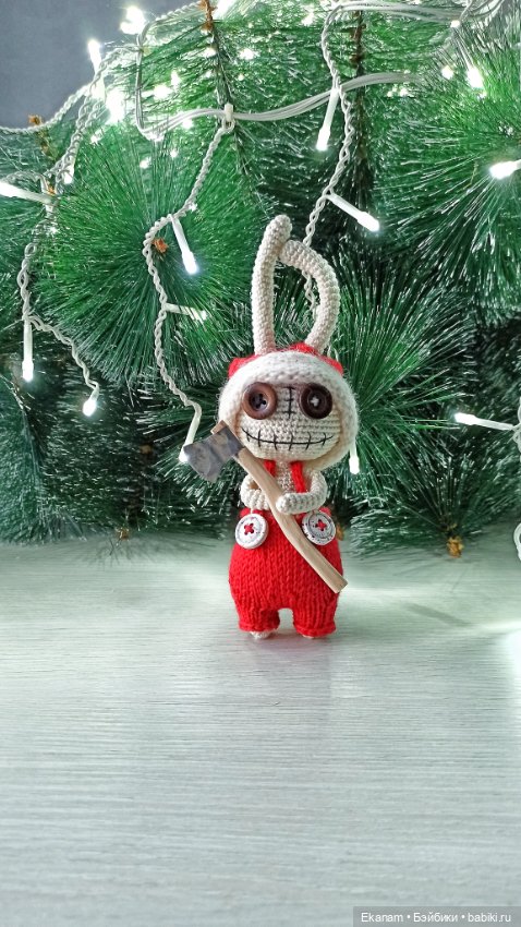В тёмно-синем лесу — Вязаные игрушки и амигуруми: крючком (фото 6)