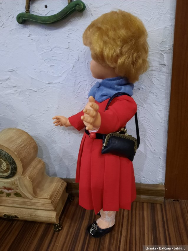 Выход в красном next — Винтажные куклы ГДР (Немки): Бигги (фото 4)