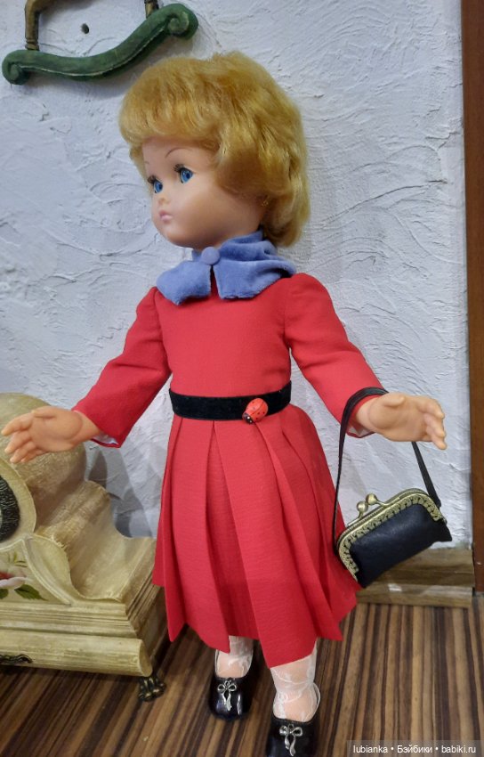 Выход в красном next — Винтажные куклы ГДР (Немки): Бигги (фото 5)
