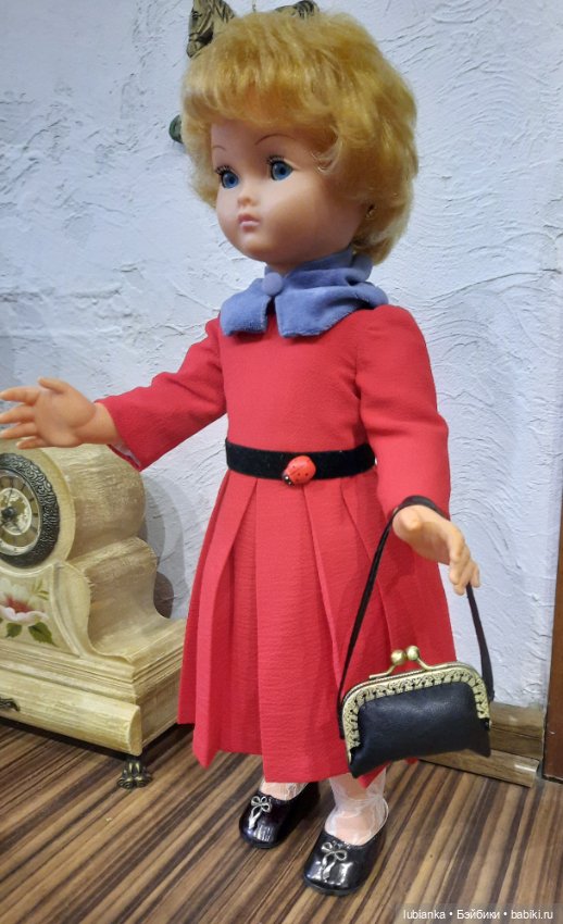 Выход в красном next — Винтажные куклы ГДР (Немки): Бигги (фото 9)