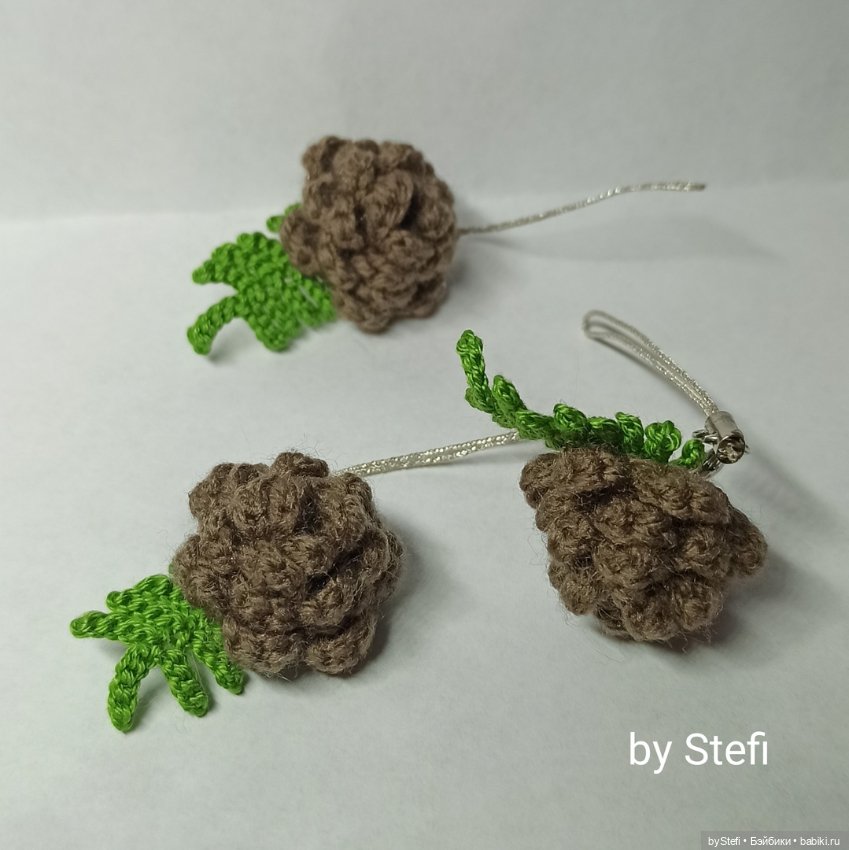 Шишечки. Мини — Вязаные игрушки и амигуруми: крючком (фото 4)