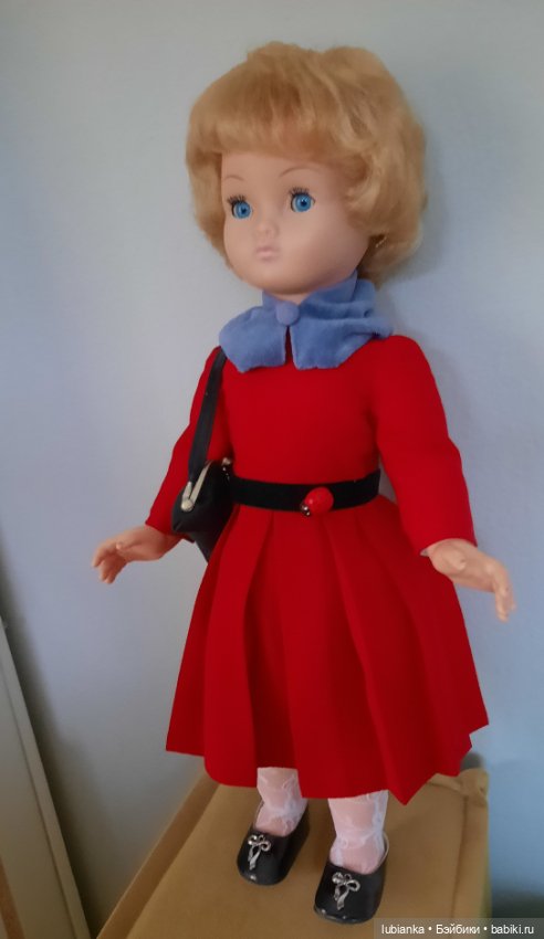 Выход в красном next — Винтажные куклы ГДР (Немки): Бигги