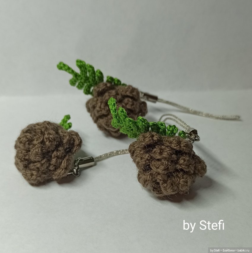 Шишечки. Мини — Вязаные игрушки и амигуруми: крючком