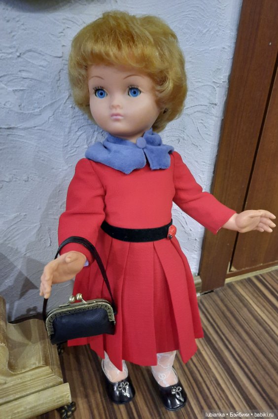 Выход в красном next — Винтажные куклы ГДР (Немки): Бигги (фото 6)