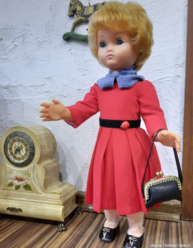 Выход в красном next — Винтажные куклы ГДР (Немки): Бигги (фото 8)