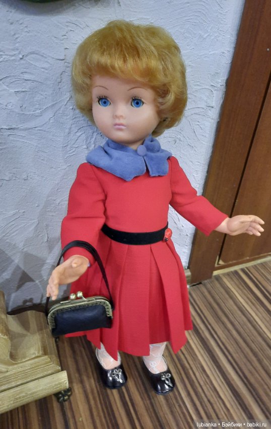 Выход в красном next — Винтажные куклы ГДР (Немки): Бигги (фото 7)