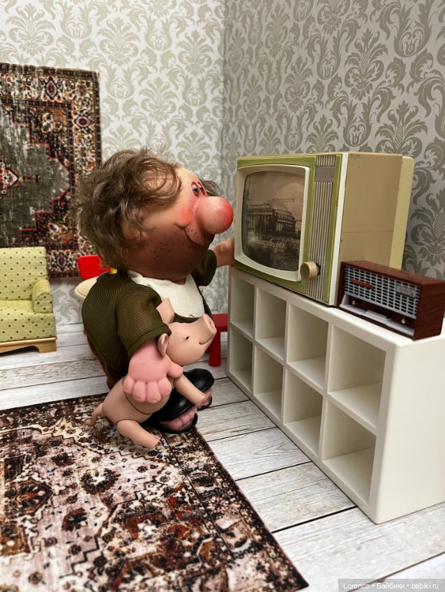 Дрыц-тыц ТЕЛЕВИЗОР — Винтажные куклы ГДР (Немки): Бигги (фото 5)