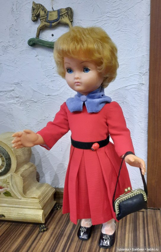 Выход в красном next — Винтажные куклы ГДР (Немки): Бигги (фото 10)