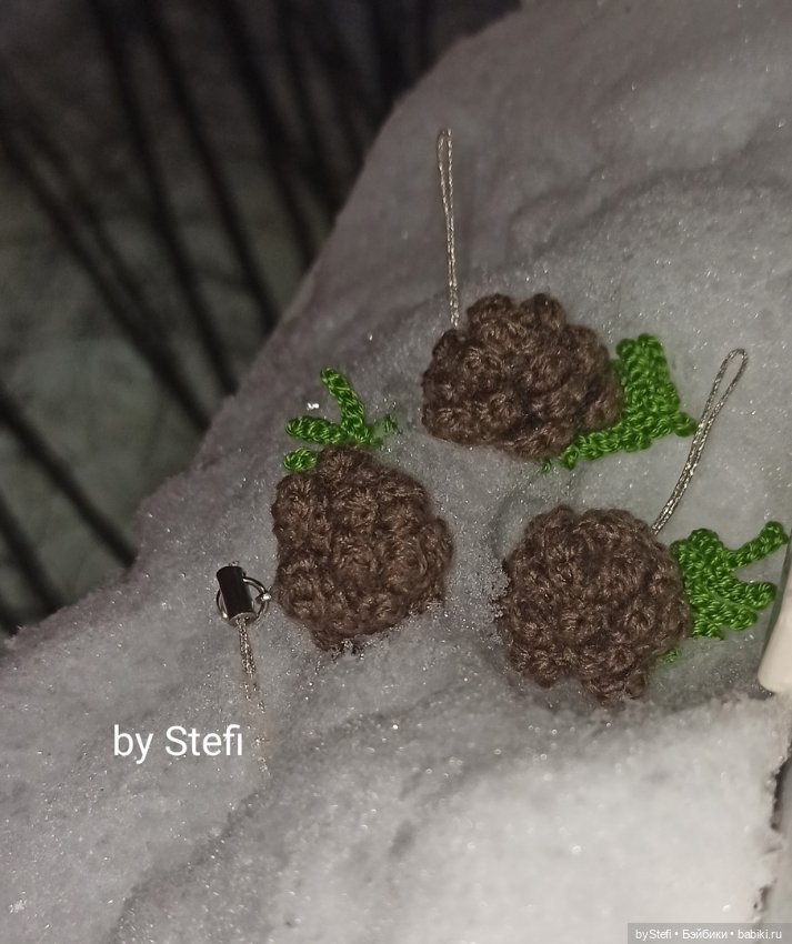 Шишечки. Мини — Вязаные игрушки и амигуруми: крючком (фото 3)