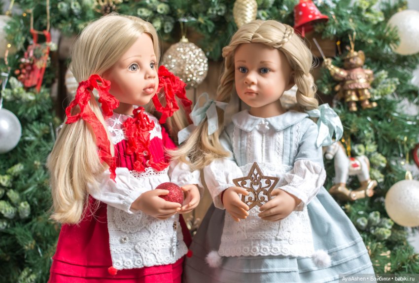 Помощницы Дедушки Мороза — Одежда и обувь для кукол своими руками: фото