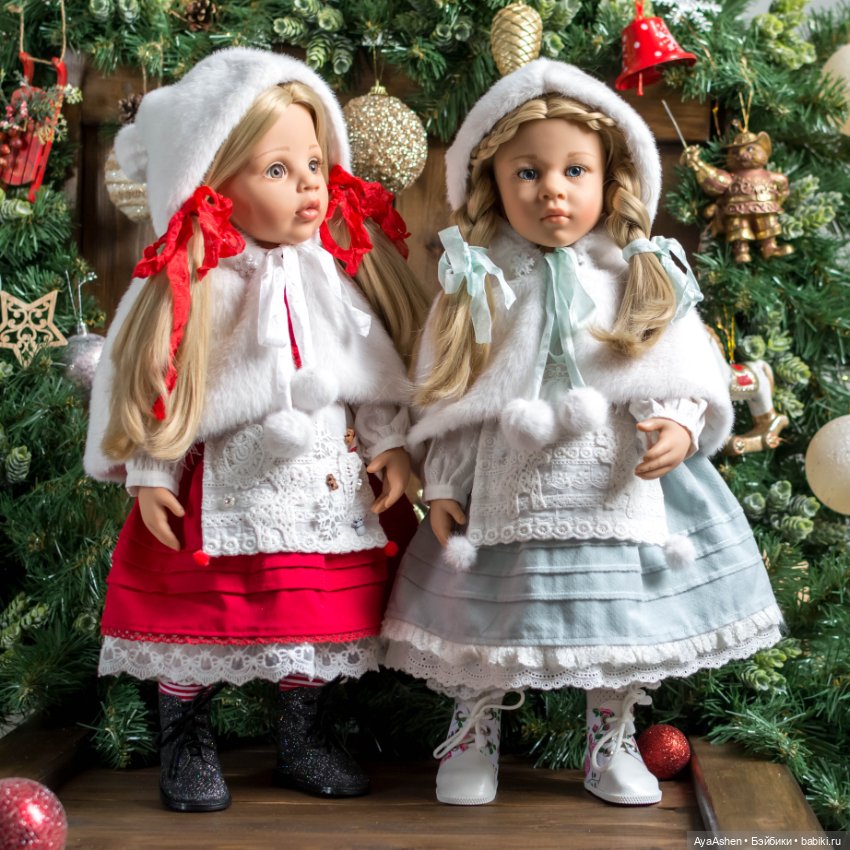 Помощницы Дедушки Мороза — Одежда и обувь для кукол своими руками: фото