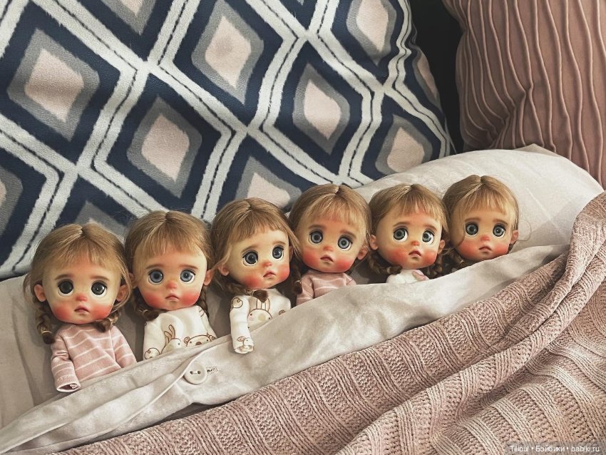 Новые малышки Trilidoll — Авторские миниатюрные куклы: лепка (фото 2)