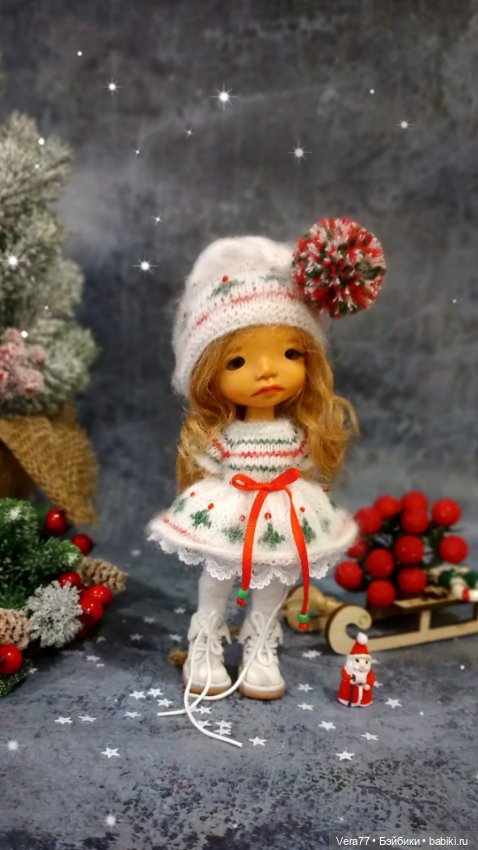 Готовимся к Новому Году — Одежда и обувь для кукол своими руками: фото (фото 2)