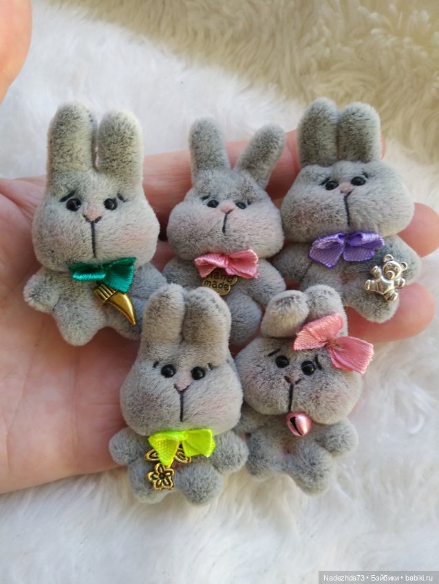 Мои новые игрушки-брошечки