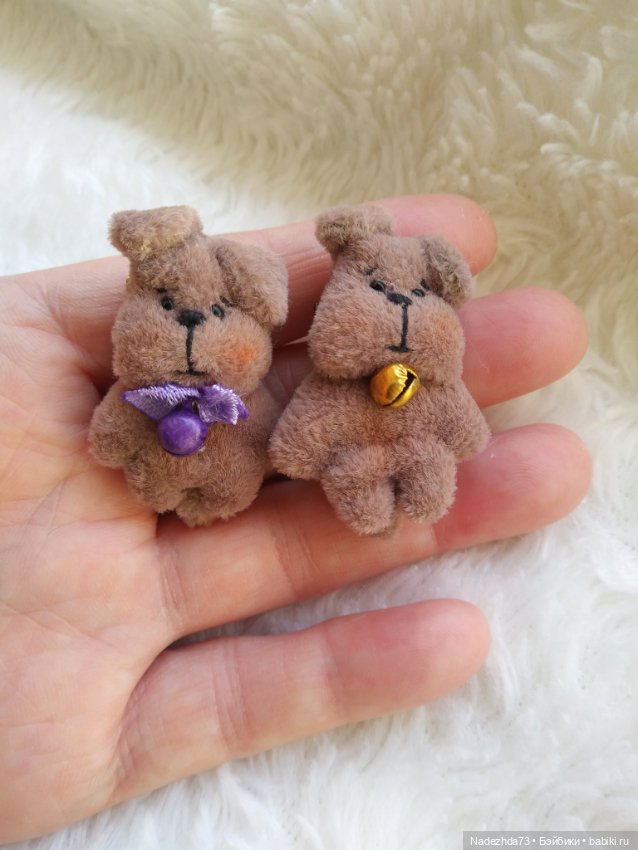 Мои новые игрушки-брошечки