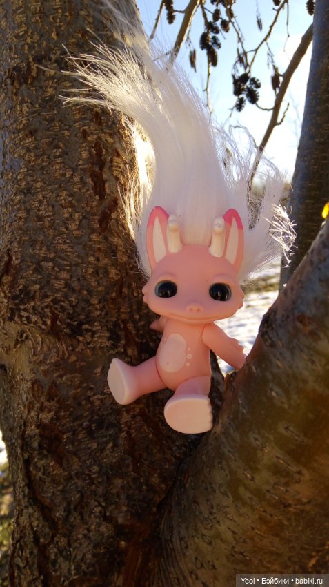 Зельфы в парке, декабрь. The Zelfs