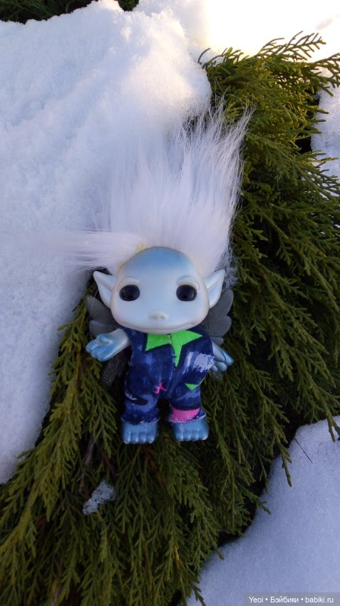 Зельфы в парке, декабрь. The Zelfs